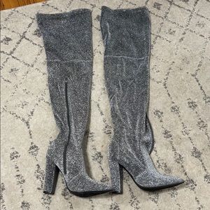 Shimmer Over the Knee Boots 7